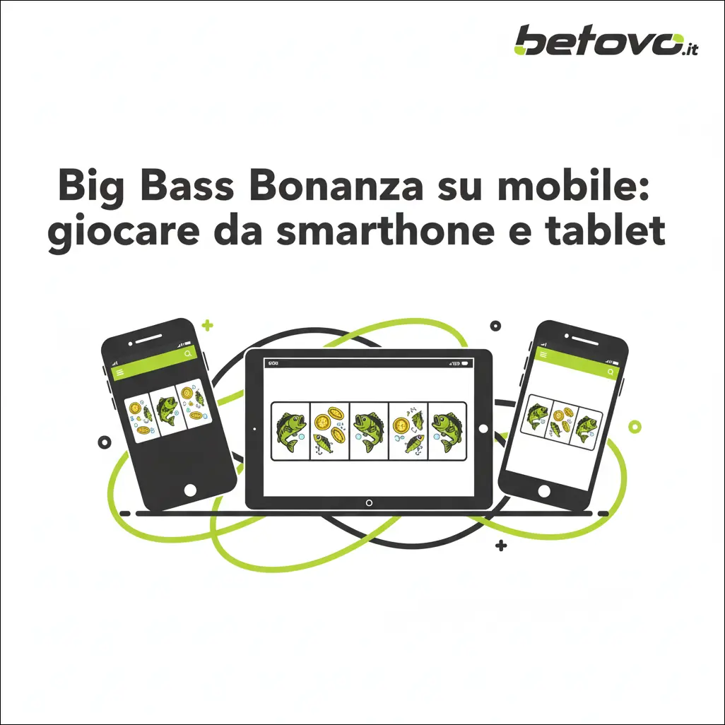 Big Bass Bonanza su mobile: giocare da smartphone e tablet