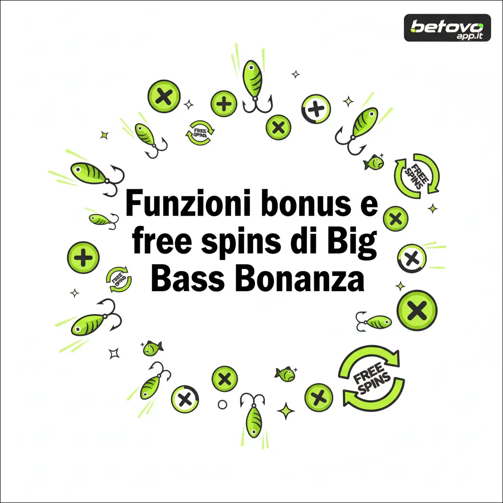 Funzioni bonus e free spins di Big Bass Bonanza
