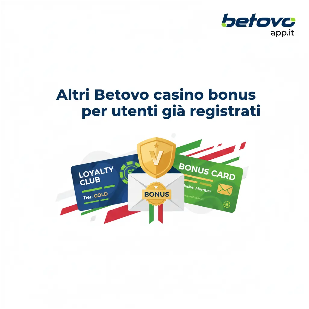 Altri Betovo casino bonus per utenti già registrati
