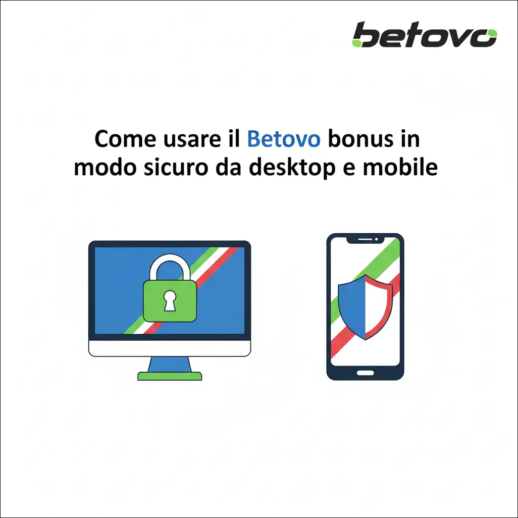 Come usare il Betovo bonus in modo sicuro da desktop e mobile
