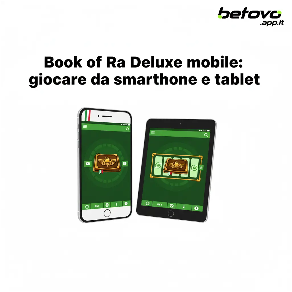 Book of Ra Deluxe mobile: giocare da smartphone e tablet
