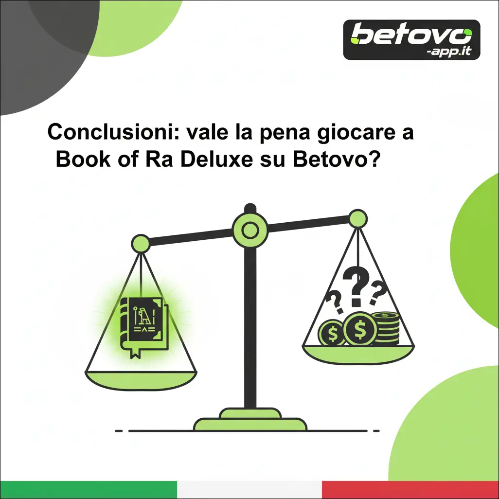 Conclusioni: vale la pena giocare a Book of Ra Deluxe su Betovo?