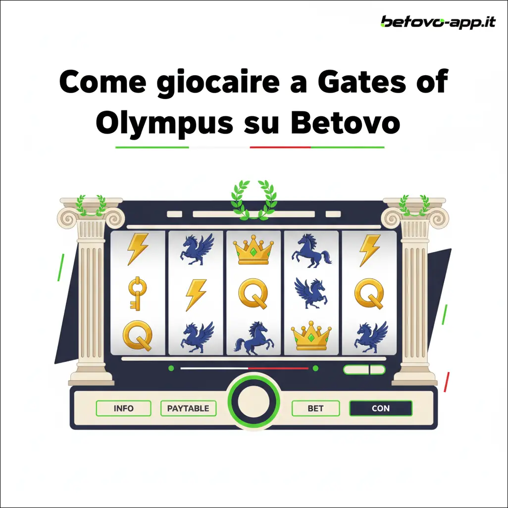 Come giocare a Gates of Olympus su Betovo
