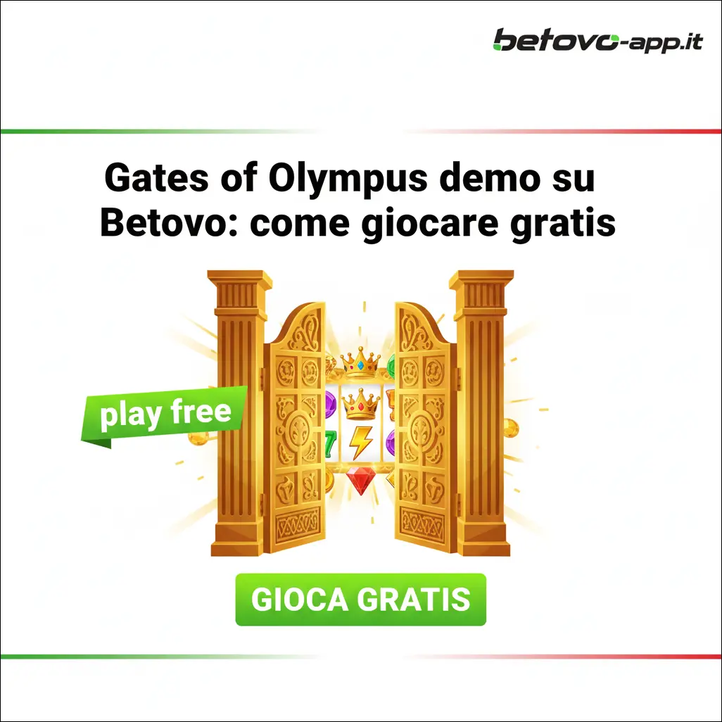 Gates of Olympus demo su Betovo: come giocare gratis