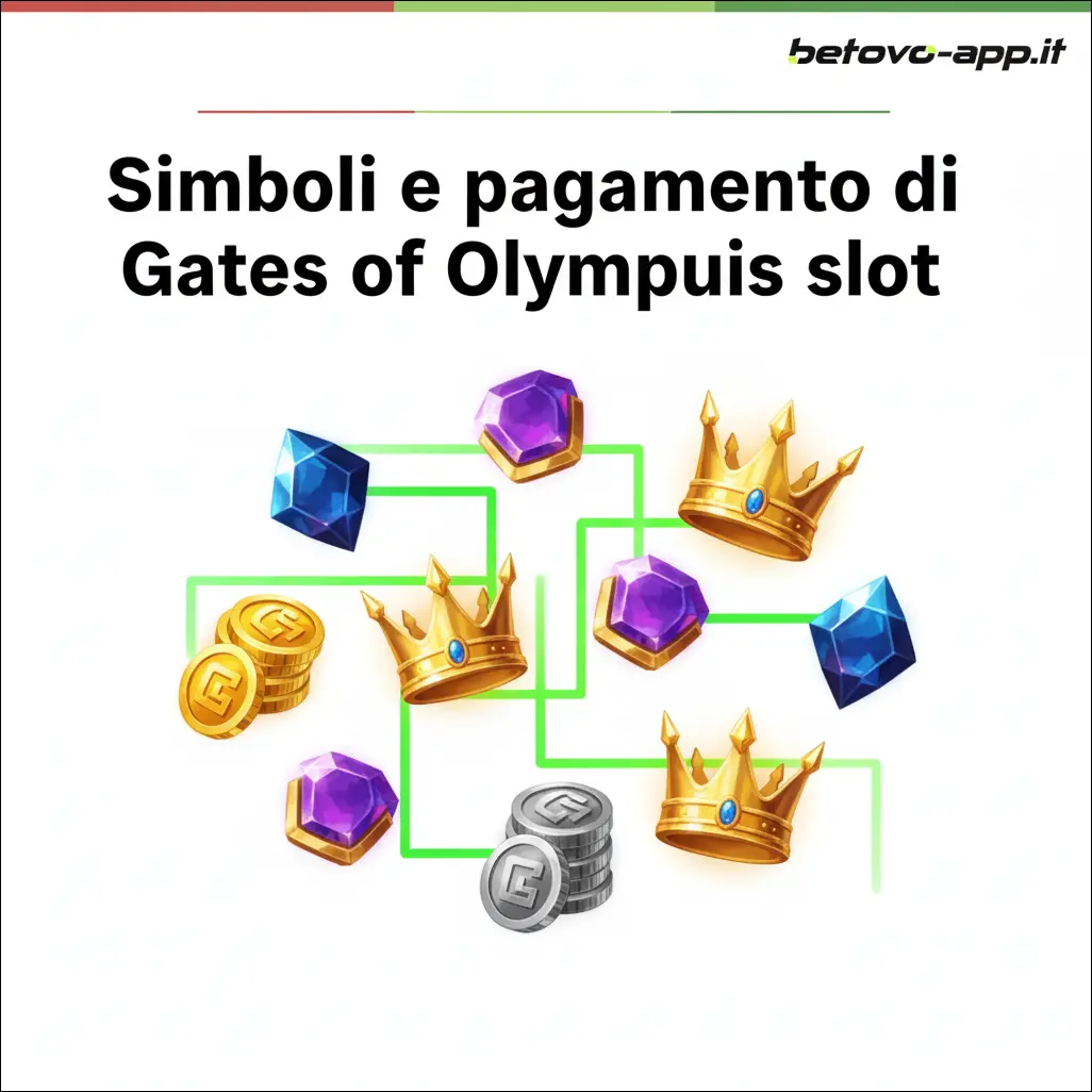 Simboli e pagamenti di Gates of Olympus slot